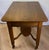 Elegant Vintage Oak Side Table With Drawer & Lower Shelf – Classic Fluted Legs For Sale - Image 4 of 8