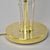 Brass New Italian Tall Clear Glass Lamps With Brass Fittings - Pair For Sale - Image 8 of 11