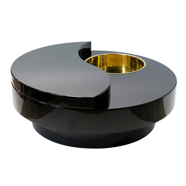 Wood Mid-Century Italian Yin Yang Cocktail Table by Mario Sabot, 1970 For Sale - Image 7 of 9