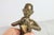 Brass Vintage Solid Brass Thai Musician Snake Charmer Figurine For Sale - Image 8 of 10