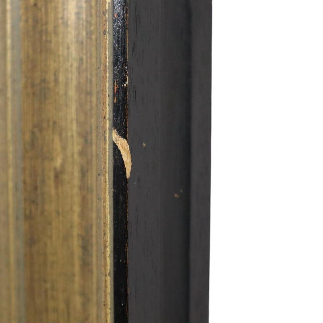 Black Classic Gold Frame in Pine For Sale - Image 8 of 16