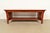 Early 21st Century Stickley Mission Arts & Crafts Cherry Wood Spindle Coffee Table For Sale - Image 5 of 12