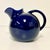 Navy Blue 1980s Art Deco Arts & Crafts Lord & Taylor Cobalt Ball Pitcher. For Sale - Image 8 of 12