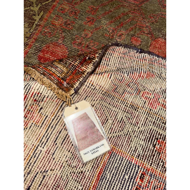 Antique Samarkand Rugs: The desert oasis of Khotan was an important stop on the Silk Road. The people of Khotan were...