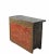 Rustic Red/Green Antique Cabinet For Sale - Image 4 of 11