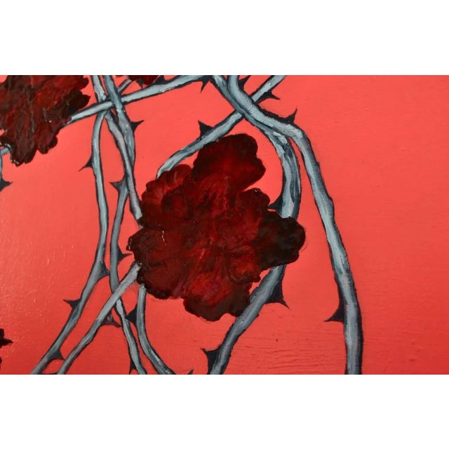 Abstract Susan Bleakley Rose Entanglement 2015 For Sale - Image 3 of 5