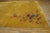 1920s Yellow Gold Open Field Floral Antique Chinese Art Deco Carpet 9' X 11' 4'' Knotted Wool Rug For Sale - Image 4 of 9