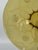 Large Art Deco Revival Amber Glass Floral Centerpiece Bowl, 1960s For Sale - Image 9 of 14