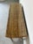 Wood Vintage Palm Beach Regency Coastal Rattan Console Table With Glass Top/ Sold For Sale - Image 7 of 12