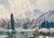 Vintage Original California Watercolor Painting of High Sierras Lake Evolution Pass by Galen Wolf For Sale In New York - Image 6 of 7
