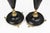 Empire Style Bronze and Ceramic Candlesticks, France, 1870s, Set of 2 For Sale - Image 5 of 9
