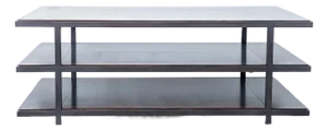 Restoration Hardware Three Tier Coffee Table