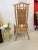 Hollywood Regency Mid 20th Century McGuire Styled Rattan Wicker Dining Chairs, Group of 6. For Sale - Image 3 of 12