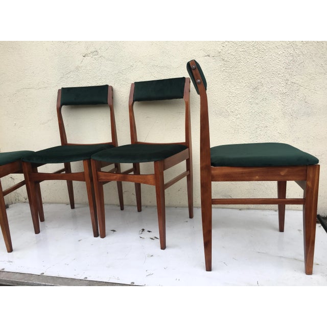 1960s Polish Dining Chairs from Olsztyńskie Fabryki Mebli, 1960s, Set of 4 For Sale - Image 5 of 18
