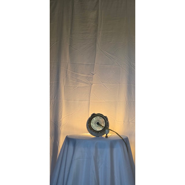 Ceramic Vintage Lenox Floral Porcelain Table Lamps With Brass Accents and Pleated Shades - Pair For Sale - Image 7 of 8