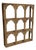 Reclaimed Wooden Topi Arch Wall Fixed Shelves, 20th Century For Sale