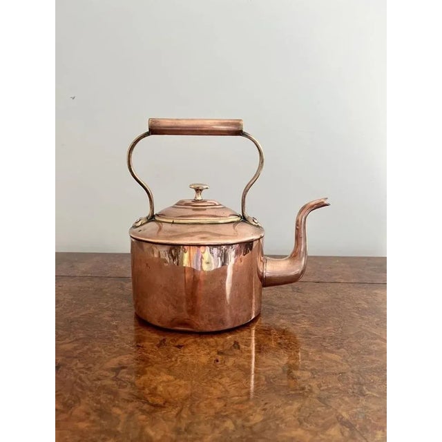 Early 19th Century Small Antique George III Copper Kettle, 1800 For Sale - Image 5 of 5