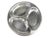 Unique handmade aluminum divided dish made by silver look is great for serving, as a centerpiece or add it to your...