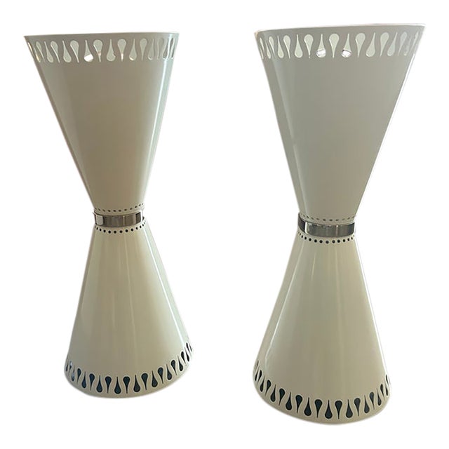 Havana Bowtie Sconces by Jonathan Adler - a Pair For Sale
