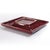 Maroon Italian Burgundy Glazed Ceramic Dish from Italica Ars, 1970s For Sale - Image 8 of 10
