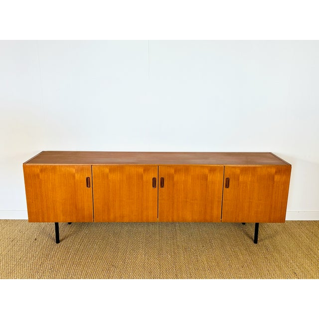 Mid-Century Modern Scandinavian Teak Sideboard, 1960 For Sale - Image 3 of 18