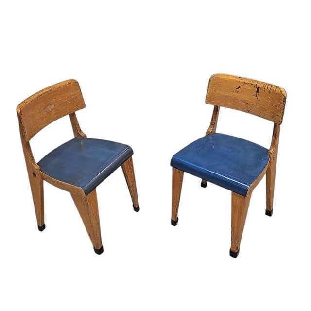 Children's Chairs from Zabo, 1950s, Set of 2 For Sale - Image 9 of 18