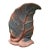 Vintage Royal Haeger Pink and Blue Pastel Ceramic Leaf Vase For Sale