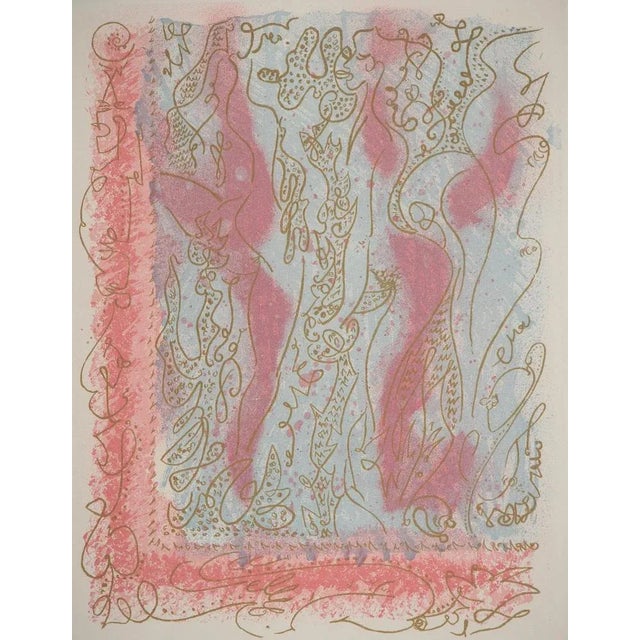 Modern André Masson, Erotic Touches, Original Engraving For Sale - Image 3 of 6
