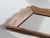 Copper Vintage Pink Venetian Rectangular Mirror, 1950s For Sale - Image 8 of 10
