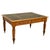 Antique English Oak & Leather Top Double-Sided Library Table Partner's Desk 1860 For Sale - Image 12 of 13