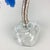 Glass Vintage MCM Large Whimsy Tree Sculpture Art Blue Glass Leaves & Base With Wire For Sale - Image 7 of 9