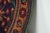 Textile 1970s Vintage Persian Handmade Wool 9x12 Red Area Rug For Sale - Image 7 of 11