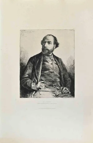 Charles Jaque, M.J. Luquet, Etching, 1870s