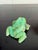 Vintage Hand Carved Chrysoprase Semi Precious Stone, Frog For Sale - Image 4 of 6
