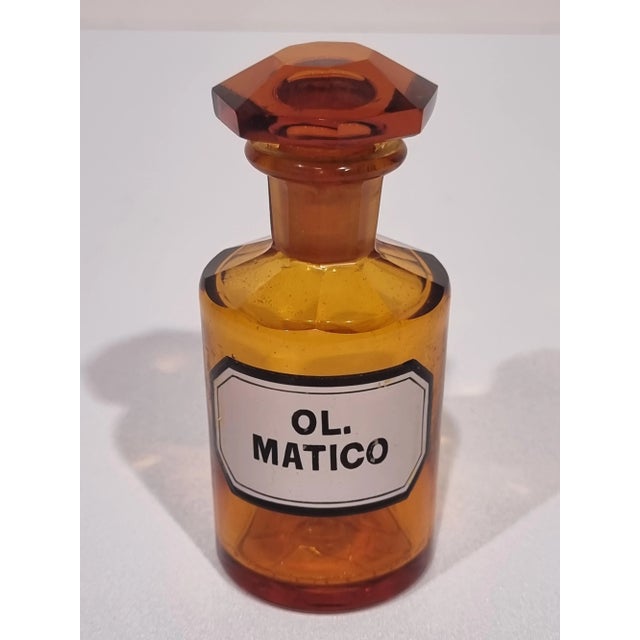 Antique German Apothecary Pharmacy Jars, Set of 5 For Sale - Image 6 of 9