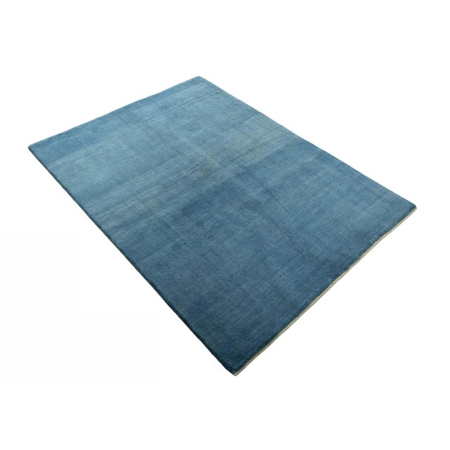Contemporary Hand-Knotted Gabbeh Loribaft Rug For Sale - Image 3 of 11