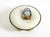 Mid-Century Modern Metal Bag Ceiling Lamp with Round White Reflector, 1950s For Sale - Image 17 of 18