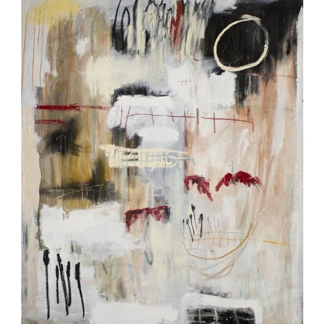 Abstract But I know We're Not Coming Back Here Again, Original, Mixed Media by Brian Jerome For Sale - Image 3 of 3