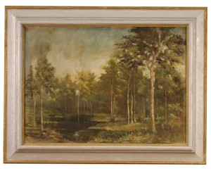 Italian Artist, Landscape Scene, 1939, Oil on Board, Framed