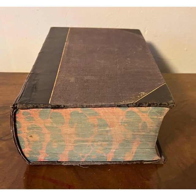 Mid 19th Century 19th Century Fine Leather Bindings Burke's Peerage London 1862 For Sale - Image 5 of 13