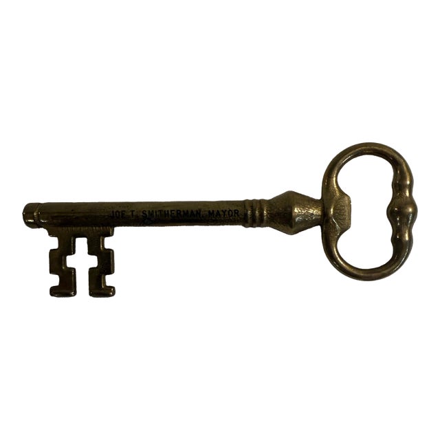 1960s Joe T. Smitherman Mayor of Selma Engraved Ceremonial Key / Civil Rights Era Political Memorabilia For Sale