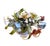 Metal Vintage Italian Tole Flowers / Floral Bouquet Arrangement Sculpture in Pot, Made in Italy For Sale - Image 7 of 12