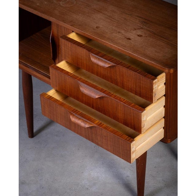 Danish Teak Chest of Drawers attributed to Aksel Kjersgaard, 1960s For Sale - Image 6 of 11