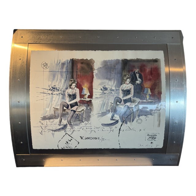 Jaak De Koninck, Aile d'Avion, 1990s, Artwork on Paper For Sale