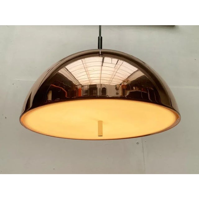 Mid-Century German Dome Copper Pendant Lamp from Staff Leuchten, 1960s For Sale - Image 6 of 18