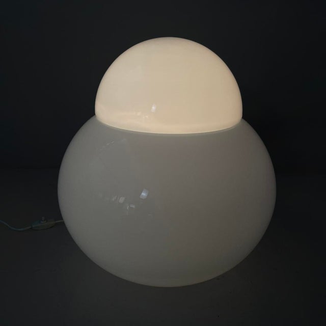 Fontana Arte Italian Modern Table Lamp by Sergio Asti for Fontana Arte, 1970s For Sale - Image 4 of 11