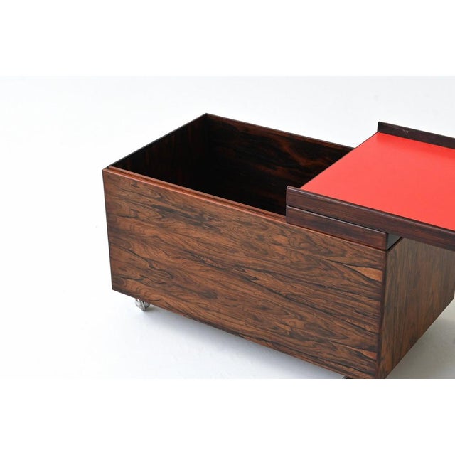 Danish Dry Bar in Rosewood by Poul Norreklit for Dyrlund, 1960 For Sale - Image 12 of 18