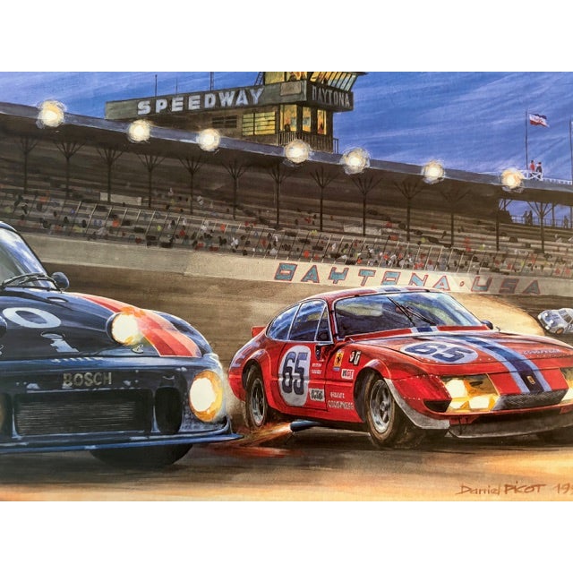 Contemporary Ferrari Print Collection “Lot of 27” Litho (Printed in Germany) by Daniel Picot For Sale - Image 3 of 18