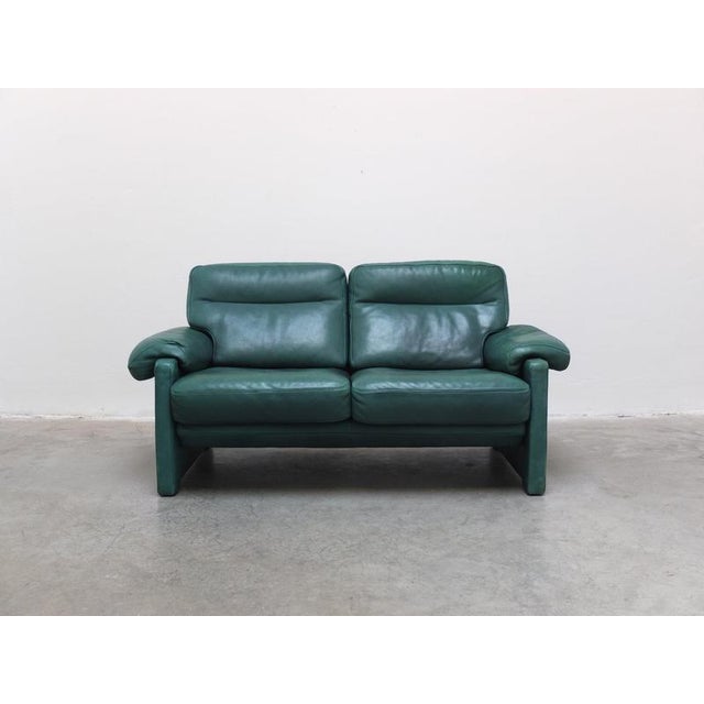 DS-70 2.5-Seater Sofa in Green Leather from de Sede, 1980s For Sale - Image 16 of 16