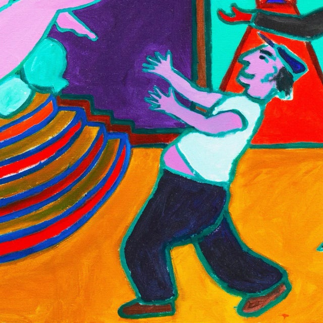 Painted by Dan May (American, 1952-2019) circa 2010, and stamped, verso, with certification of authenticity. After study...